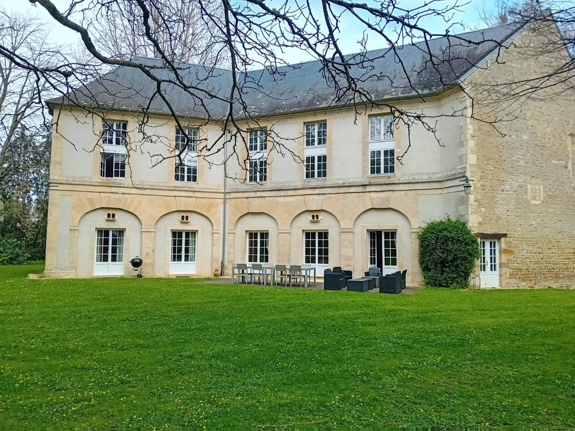 Magnifique Chateau Renove Proche Bourg Grand Parc Belle Terrasse Billard, Ping Pong, Proche Bayeux Et Plages Du Debarquement Tilly-sur-Seulles Exterior foto